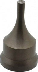 Cleveland Steel Tool - 1/4 Inch Diameter Round Ironworker Punch - 1-1/16 Inch Body Diameter, 1.24 Inch Head Diameter, 2-3/16 Inch Overall Length - Industrial Tool & Supply