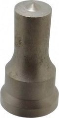 Cleveland Steel Tool - 3/4 Inch Diameter Round Ironworker Punch - 1-1/16 Inch Body Diameter, 1.24 Inch Head Diameter, 2-3/16 Inch Overall Length - Industrial Tool & Supply