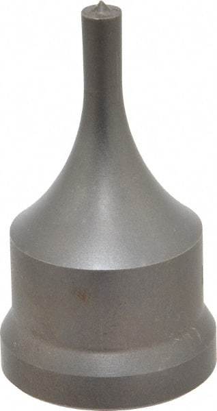 Cleveland Steel Tool - 1/4 Inch Diameter Round Ironworker Punch - 1-7/32 Inch Body Diameter, 1-3/8 Inch Head Diameter, 2-3/8 Inch Overall Length - Industrial Tool & Supply