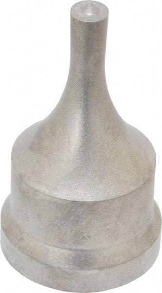 Cleveland Steel Tool - 5/16 Inch Diameter Round Ironworker Punch - 1-7/32 Inch Body Diameter, 1-3/8 Inch Head Diameter, 2-3/8 Inch Overall Length - Industrial Tool & Supply