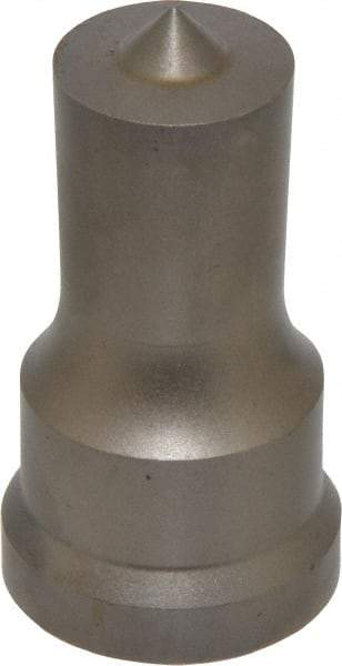 Cleveland Steel Tool - 15/16 Inch Diameter Round Ironworker Punch - 1-7/32 Inch Body Diameter, 1-3/8 Inch Head Diameter, 2-3/8 Inch Overall Length - Industrial Tool & Supply