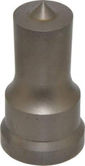 Cleveland Steel Tool - 15/16 Inch Diameter Round Ironworker Punch - 1-7/32 Inch Body Diameter, 1-3/8 Inch Head Diameter, 2-3/8 Inch Overall Length - Industrial Tool & Supply