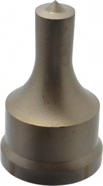 Cleveland Steel Tool - 5/8 Inch Diameter Round Ironworker Punch - 1-17/32 Inch Body Diameter, 1-11/16 Inch Head Diameter, 2-11/16 Inch Overall Length - Industrial Tool & Supply