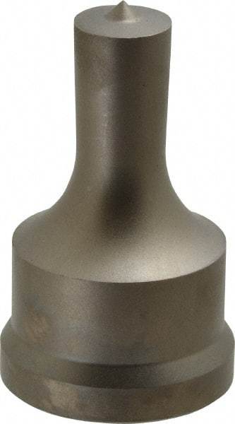 Cleveland Steel Tool - 11/16 Inch Diameter Round Ironworker Punch - 1-17/32 Inch Body Diameter, 1-11/16 Inch Head Diameter, 2-11/16 Inch Overall Length - Industrial Tool & Supply