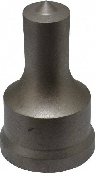 Cleveland Steel Tool - 13/16 Inch Diameter Round Ironworker Punch - 1-17/32 Inch Body Diameter, 1-11/16 Inch Head Diameter, 2-11/16 Inch Overall Length - Industrial Tool & Supply