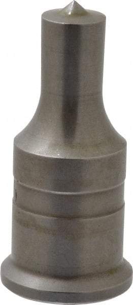 Cleveland Steel Tool - 9/16 Inch Diameter Round Ironworker Punch - 1 Inch Body Diameter, 1-3/16 Inch Head Diameter, 2-7/16 Inch Overall Length - Industrial Tool & Supply