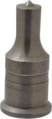 Cleveland Steel Tool - 9/16 Inch Diameter Round Ironworker Punch - 1 Inch Body Diameter, 1-3/16 Inch Head Diameter, 2-7/16 Inch Overall Length - Industrial Tool & Supply