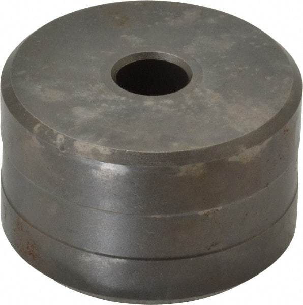 Cleveland Steel Tool - 9/32 Inch Diameter Round Ironworker Die - 1-13/16 Inch Head Diameter, 1-1/8 Inch Head Height - Industrial Tool & Supply