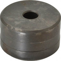 Cleveland Steel Tool - 9/32 Inch Diameter Round Ironworker Die - 1-13/16 Inch Head Diameter, 1-1/8 Inch Head Height - Industrial Tool & Supply