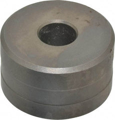 Cleveland Steel Tool - 15/32 Inch Diameter Round Ironworker Die - 1-13/16 Inch Head Diameter, 1-1/8 Inch Head Height - Industrial Tool & Supply