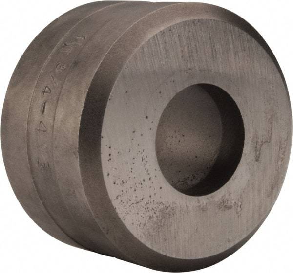 Cleveland Steel Tool - 3/4 Inch Diameter Round Ironworker Die - 1-13/16 Inch Head Diameter, 1-1/8 Inch Head Height - Industrial Tool & Supply