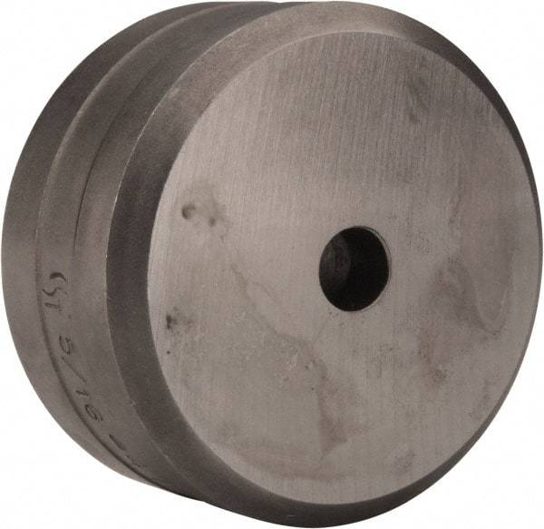 Cleveland Steel Tool - 5/16 Inch Diameter Round Ironworker Die - 2 Inch Head Diameter, 1 Inch Head Height - Industrial Tool & Supply