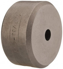 Cleveland Steel Tool - 11/32 Inch Diameter Round Ironworker Die - 2 Inch Head Diameter, 1 Inch Head Height - Industrial Tool & Supply