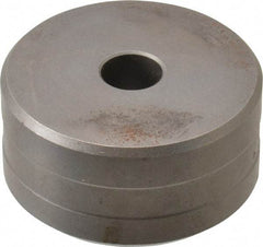 Cleveland Steel Tool - 3/8 Inch Diameter Round Ironworker Die - 2 Inch Head Diameter, 1 Inch Head Height - Industrial Tool & Supply