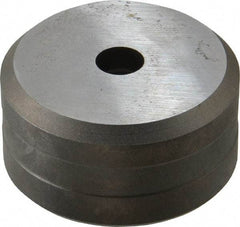 Cleveland Steel Tool - 13/32 Inch Diameter Round Ironworker Die - 2 Inch Head Diameter, 1 Inch Head Height - Industrial Tool & Supply