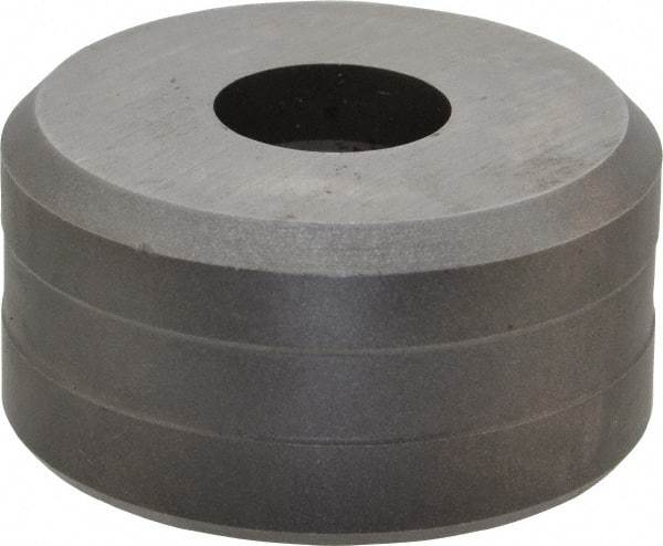Cleveland Steel Tool - 23/32 Inch Diameter Round Ironworker Die - 2 Inch Head Diameter, 1 Inch Head Height - Industrial Tool & Supply