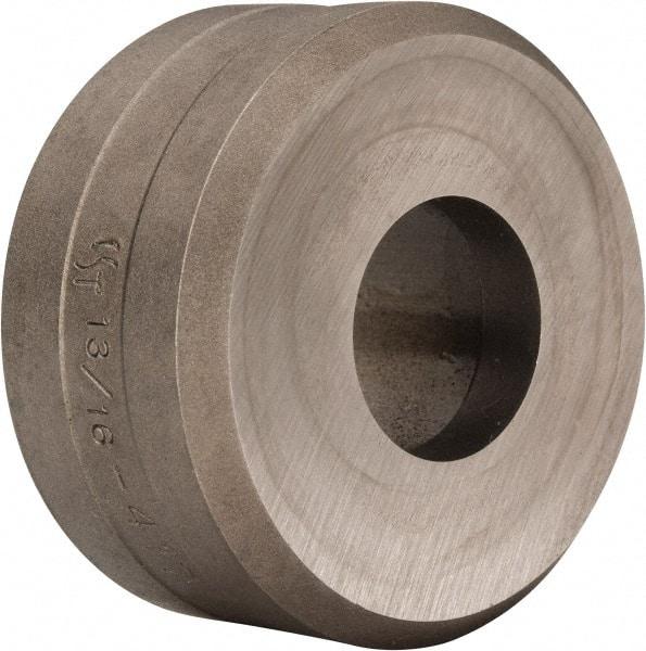 Cleveland Steel Tool - 13/16 Inch Diameter Round Ironworker Die - 2 Inch Head Diameter, 1 Inch Head Height - Industrial Tool & Supply
