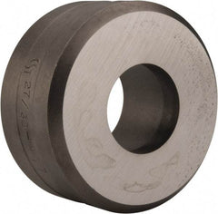 Cleveland Steel Tool - 27/32 Inch Diameter Round Ironworker Die - 2 Inch Head Diameter, 1 Inch Head Height - Industrial Tool & Supply