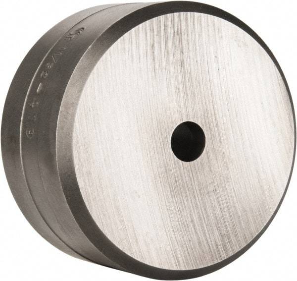 Cleveland Steel Tool - 11/32 Inch Diameter Round Ironworker Die - 2-3/8 Inch Head Diameter, 1-1/4 Inch Head Height - Industrial Tool & Supply