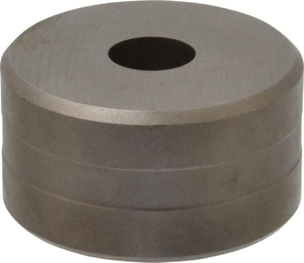 Cleveland Steel Tool - 11/16 Inch Diameter Round Ironworker Die - 2-3/8 Inch Head Diameter, 1-1/4 Inch Head Height - Industrial Tool & Supply