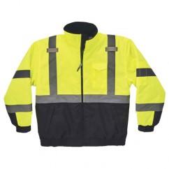 8377 XL LIME QUILTED BOMBER JACKET - Industrial Tool & Supply