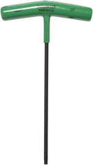 Bondhus - T27 Standard Torx Key - T-Handle Cushion Grip, Protanium High Torque Steel - Industrial Tool & Supply