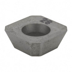 Iscar - SEHT43 Grade IC28 Carbide Milling Insert - Uncoated, 0.1874" Thick, 1/2" Inscribed Circle - Industrial Tool & Supply