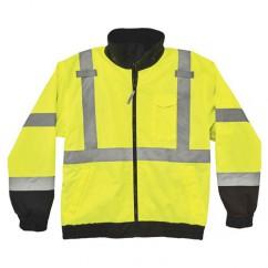 8379 5XL LIME LINED BOMBER JACKET - Industrial Tool & Supply