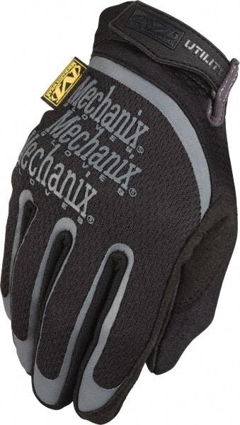 Mechanix Wear - Size 2XL (12) Lycra/Synthetic Leather General Protection Work Gloves - For General Purpose, Uncoated, Hook & Loop Cuff, Full Fingered, Black, Paired - Industrial Tool & Supply