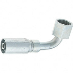 Eaton - Steel Hydraulic Hose Swivel - -6 Hose Size, 3/8" Hose Diam - Industrial Tool & Supply