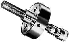 Procunier - Series 3-AL, 12 TPI, 3/4 Inch Left Hand Thread, Lead Screw Assembly - Includes Cap, Hardened and Ground Lead Screw, Split Lead Screw Nut, Thru-Grip Tap Holder and Wiper Oiler - Exact Industrial Supply