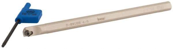 Iscar - 0.275" Min Bore Diam, 4" OAL, 1/4" Shank Diam, S-SWUB Indexable Boring Bar - WB.. 520L Insert, Screw or Clamp Holding Method - Industrial Tool & Supply