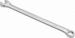 Proto - 1/4" 12 Point Combination Wrench - 5-3/8" OAL, Steel, Chrome Finish - Industrial Tool & Supply