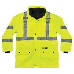 8385 M LIME 4-IN-1 JACKET - Industrial Tool & Supply