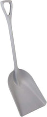 Remco - 17-1/8" High Square Plastic Shovel - 27" Long D-Grip Handle - Industrial Tool & Supply