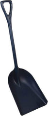 Remco - 17-1/8" High Square Plastic Shovel - 27" Long D-Grip Handle - Industrial Tool & Supply