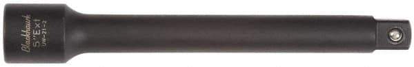 Blackhawk by Proto - 3/8" Drive Impact Socket Extension - 5" OAL, Black Oxide Finish - Industrial Tool & Supply