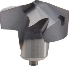 Kennametal - Series KenTIP, 24mm Diam Grade KCP15 140° Replaceable Drill Tip - Carbide, AlTiN Finish, ZC Seat Size - Industrial Tool & Supply