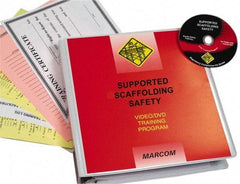 Marcom - Supported Scaffolding Safety, Multimedia Training Kit - 20 Minute Run Time DVD, English and Spanish - Industrial Tool & Supply
