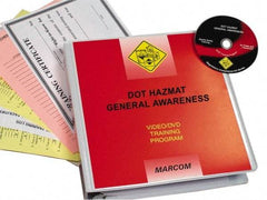 Marcom - DOT HazMat General Awareness, Multimedia Training Kit - 17 Minute Run Time DVD, English and Spanish - Industrial Tool & Supply