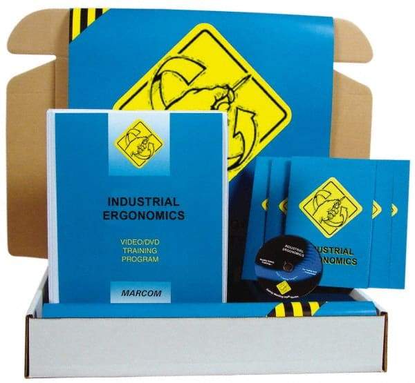 Marcom - Industrial Ergonomics, Multimedia Training Kit - DVD, English - Industrial Tool & Supply