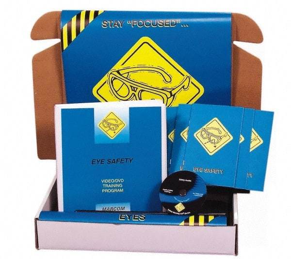 Marcom - Eye Safety, Multimedia Training Kit - DVD, English - Industrial Tool & Supply