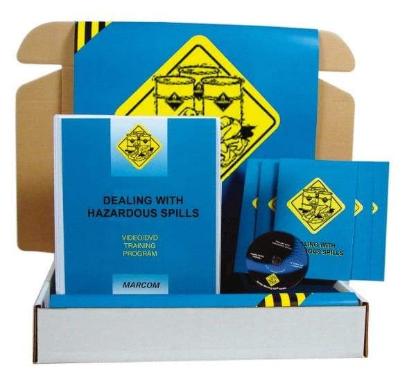 Marcom - Dealing with Hazardous Spills, Multimedia Training Kit - 23 Minute Run Time DVD, English and Spanish - Industrial Tool & Supply