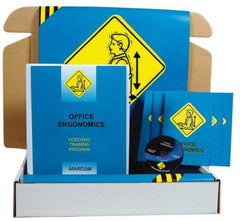 Marcom - Office Ergonomics, Multimedia Training Kit - 21 Minute Run Time DVD, English and Spanish - Industrial Tool & Supply