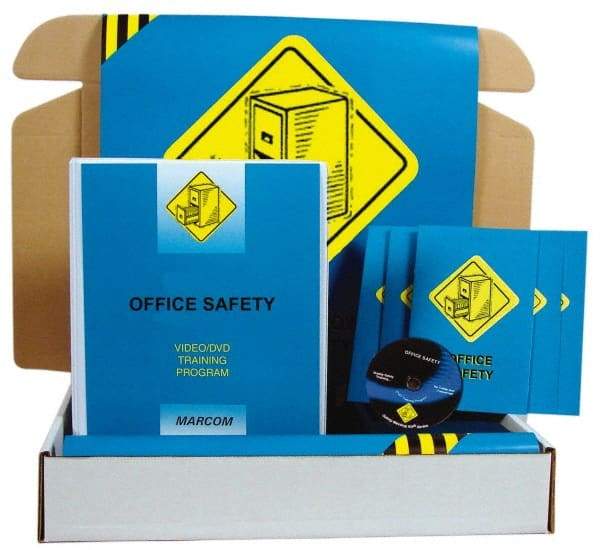 Marcom - Office Safety, Multimedia Training Kit - 22 Minute Run Time DVD, English and Spanish - Industrial Tool & Supply