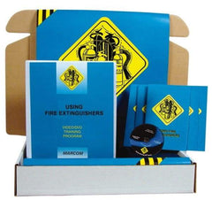 Marcom - Using Fire Extinguishers, Multimedia Training Kit - 18 Minute Run Time DVD, English and Spanish - Industrial Tool & Supply