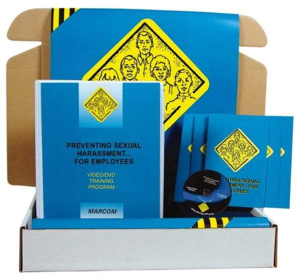 Marcom - Preventing Sexual Harassment for Employees, Multimedia Training Kit - 16 Minute Run Time DVD, English and Spanish - Industrial Tool & Supply