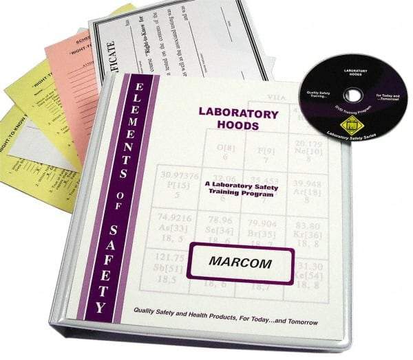 Marcom - Laboratory Hoods, Multimedia Training Kit - DVD, English - Industrial Tool & Supply