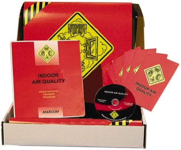 Marcom - Indoor Air Quality, Multimedia Training Kit - 13 Minute Run Time DVD, English and Spanish - Industrial Tool & Supply