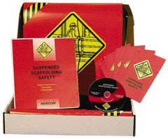 Marcom - Suspended Scaffolding Safety, Multimedia Training Kit - 20 Minute Run Time DVD, English and Spanish - Industrial Tool & Supply